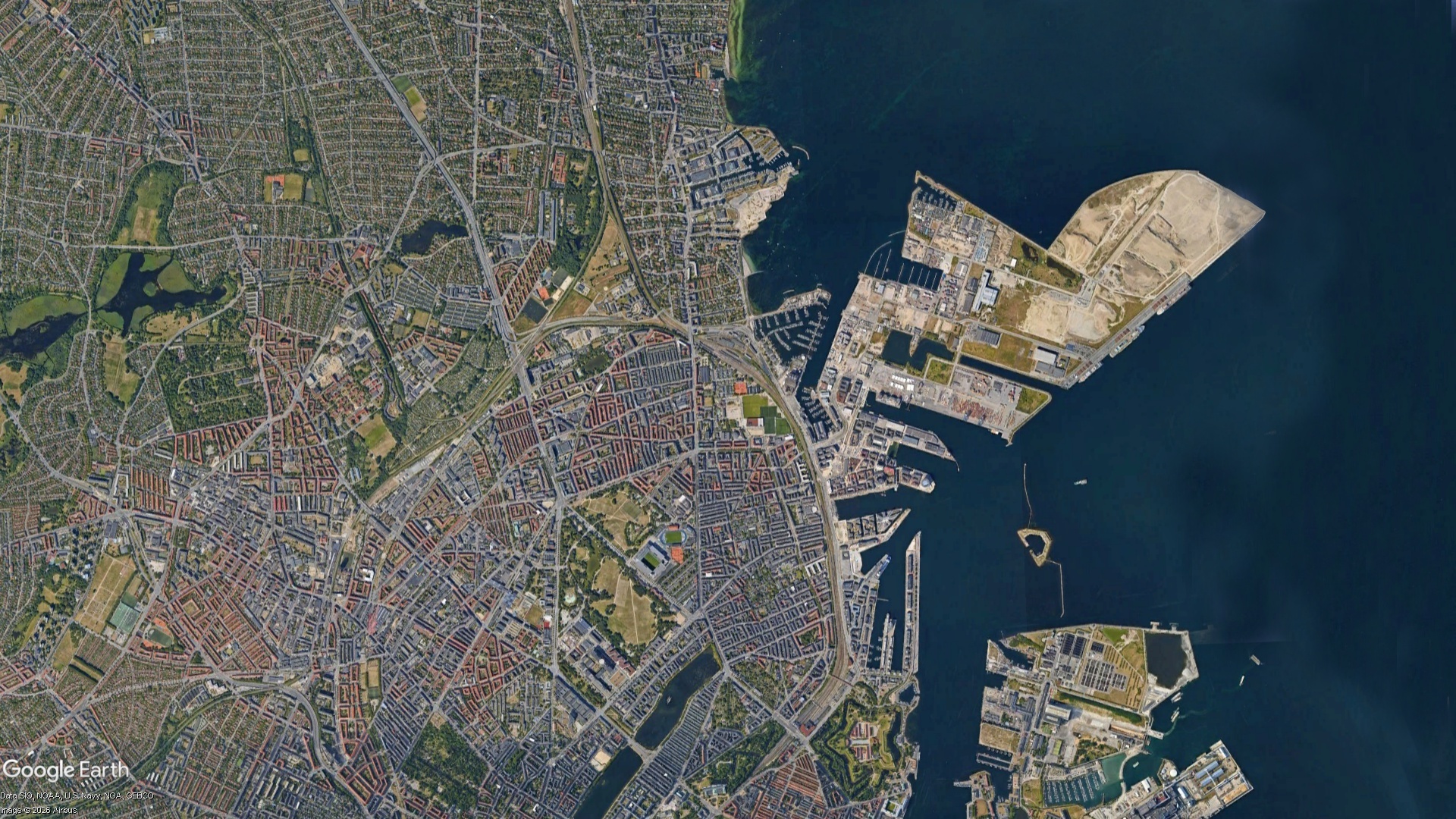 International School of Hellerup overview map